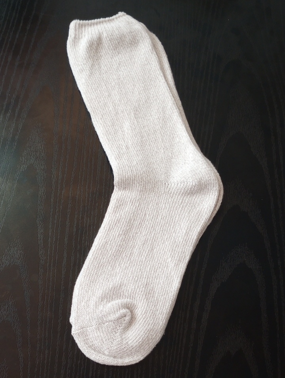 Women's Crew Sock in Light Gray Boot Socks Size 6-11
